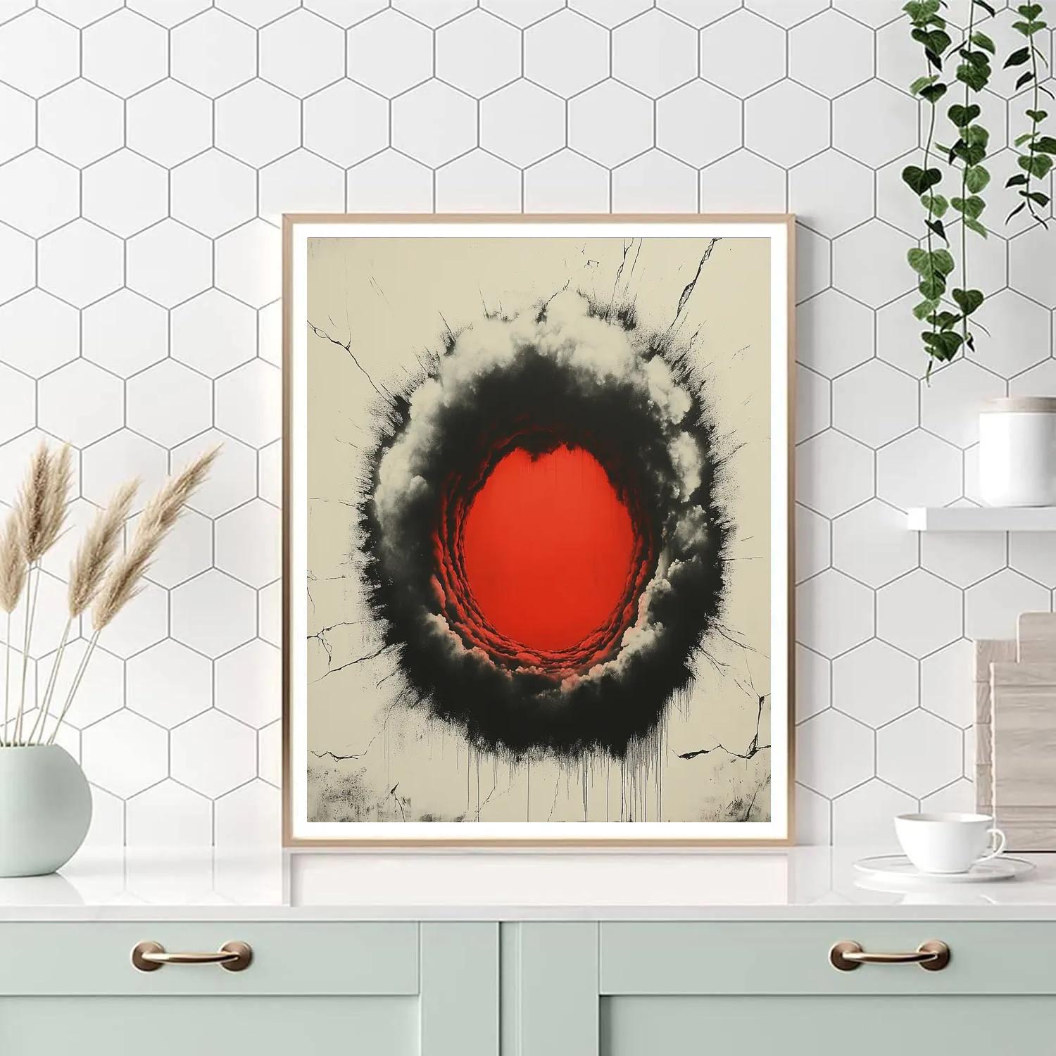 Banksy Inspired Carbon Silence Spiral Painting by numbers kit