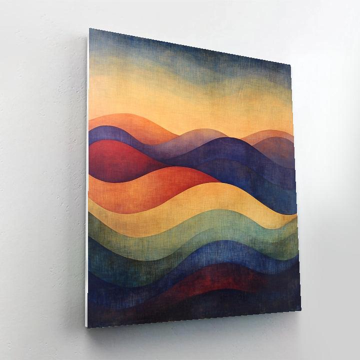 Nandalal Bose Inspired Monsoon Nebula Canopy Painting by numbers kit