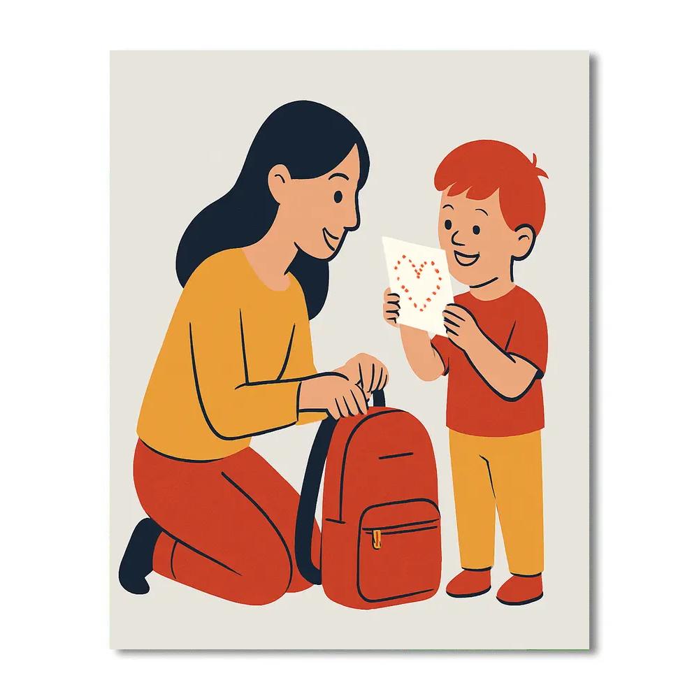 Constellation Lunchbox Note Surprise painting number kit