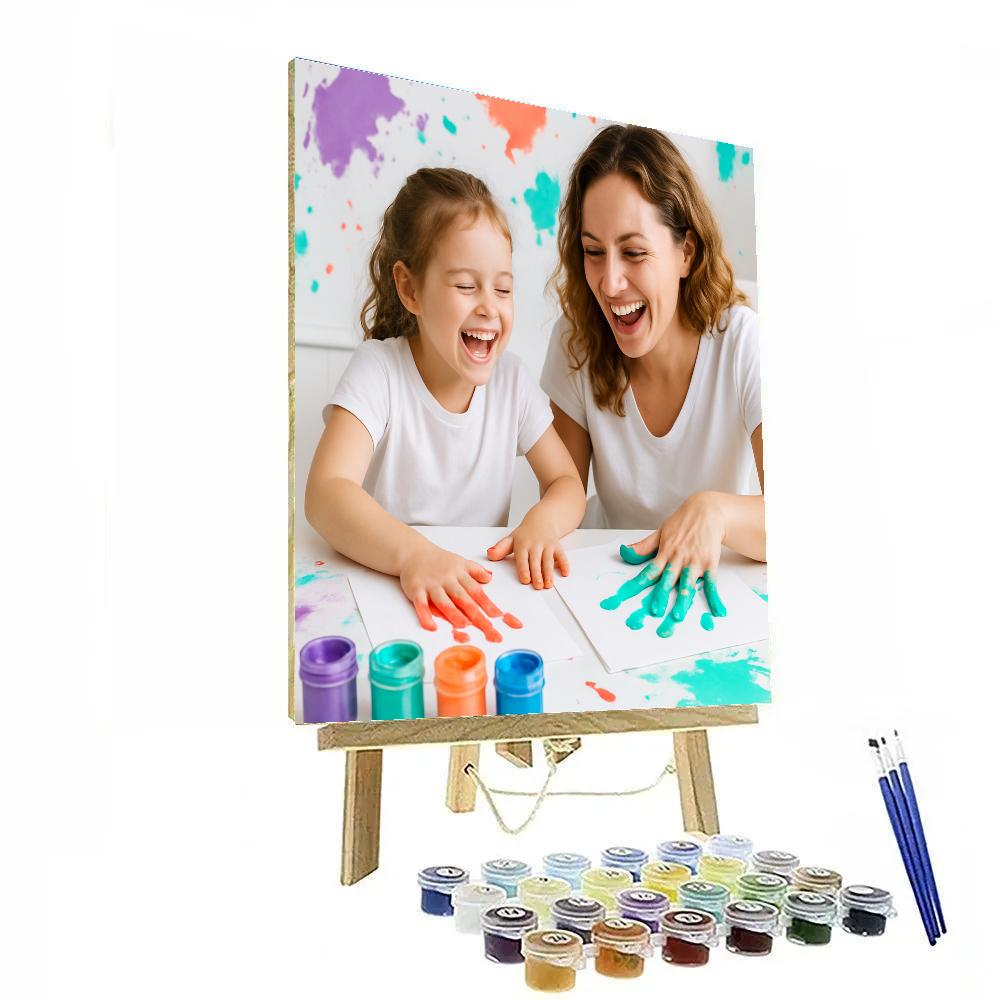 Nebula Paint Hands Craft Table painting number kit