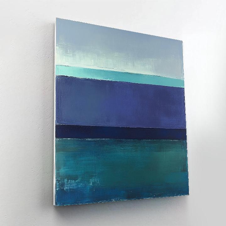 Mark Rothko Inspired Eclipse Of Quiet Tides Painting by numbers kit