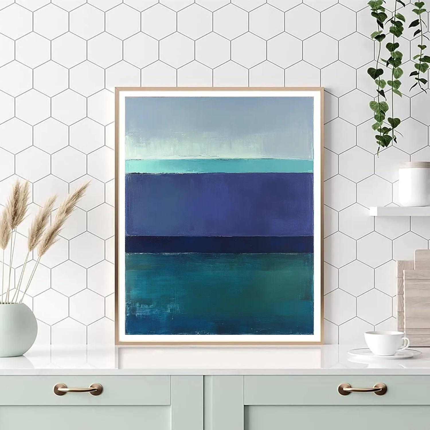 Mark Rothko Inspired Eclipse Of Quiet Tides Painting by numbers kit