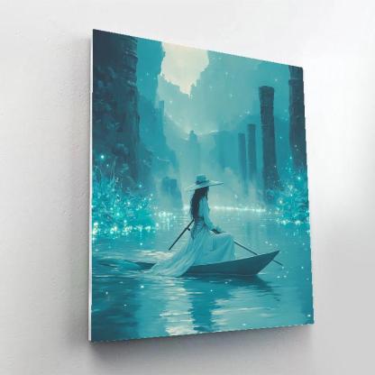 Raya Dragon River Journey Disney Inspired paint by color