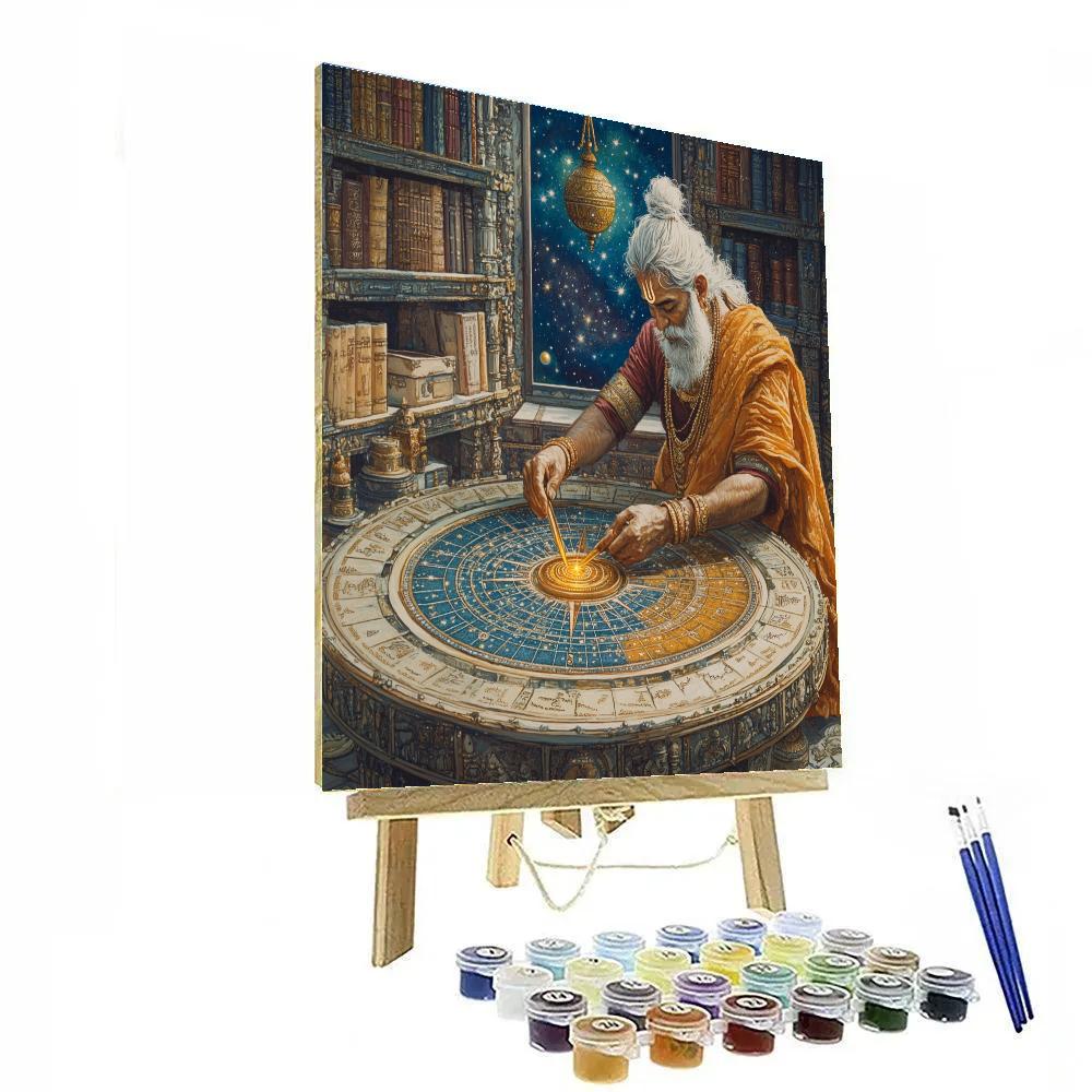 Brahma-Celestial Compass Workshop paint by number