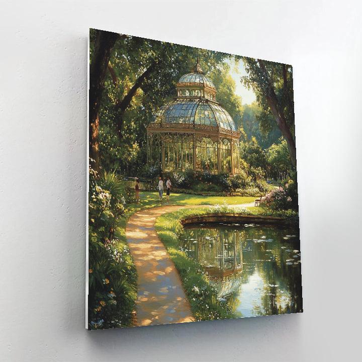 Royal Botanic Garden Glasshouse Walk Melbourne Australia Numbered painting kits