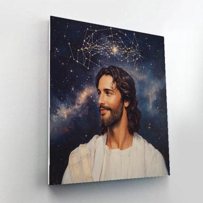 Jesus Crown Of Constellations painting number kit