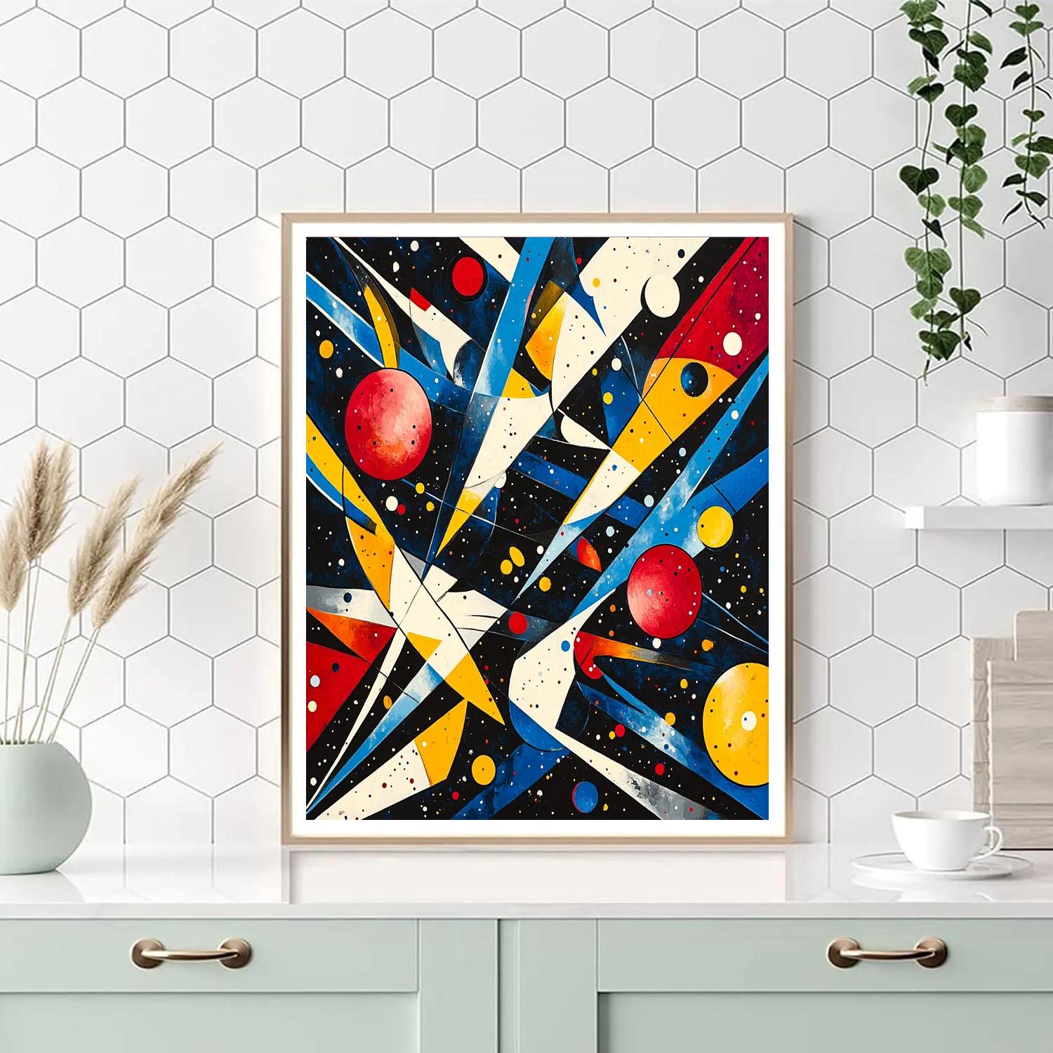 Wassily Kandinsky Inspired Synesthetic Music Constellations Numbered painting kits
