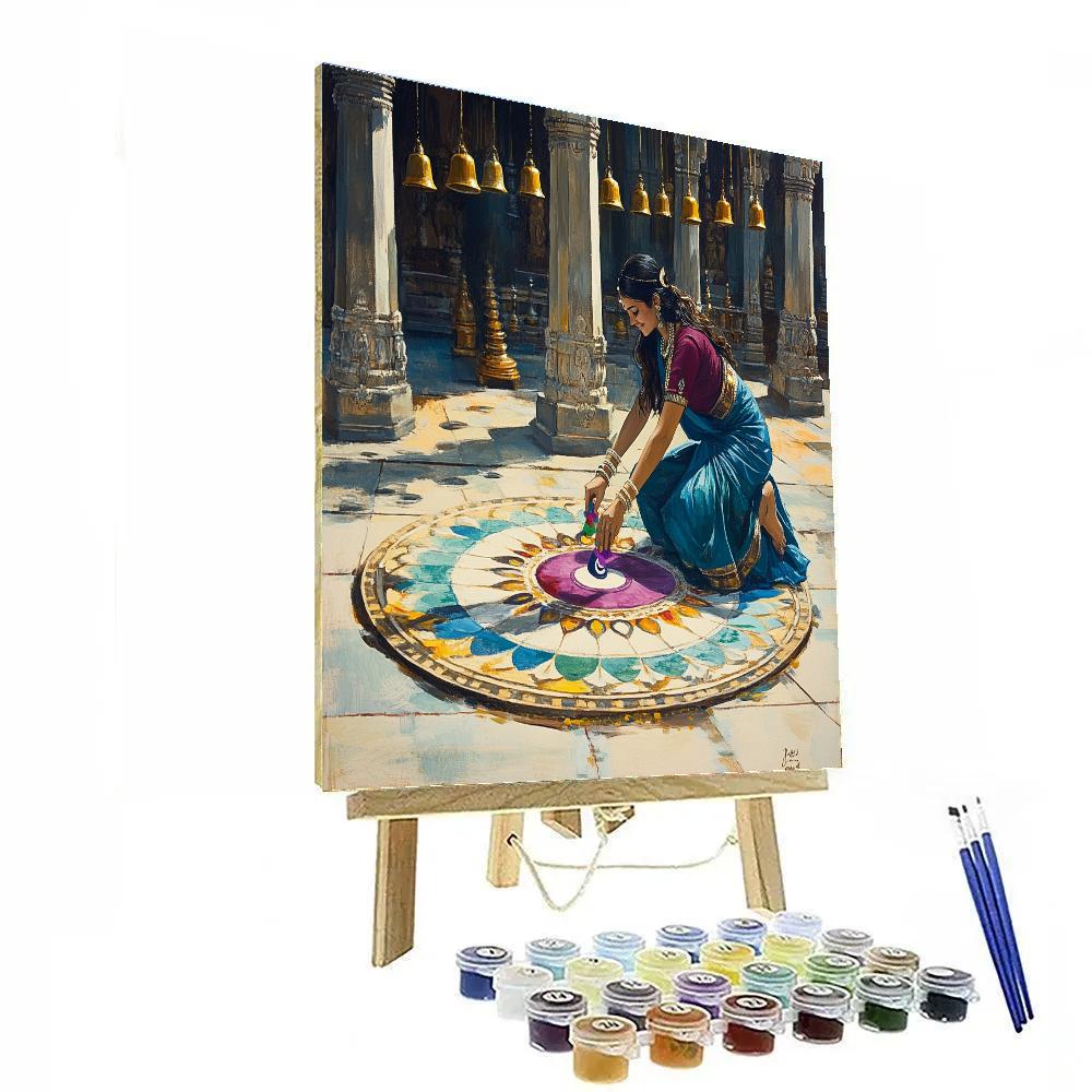 Parvati Crafted Mandala Ritual paint by number