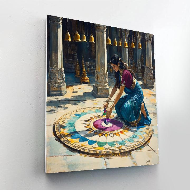 Parvati Crafted Mandala Ritual paint by number