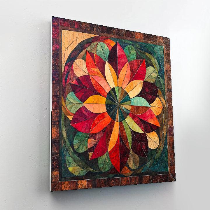 Frida Kahlo Inspired Resilience Nebula Garden DIY paint by numbers