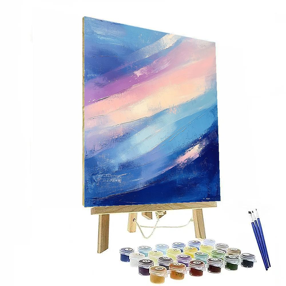 Edgar Degas Inspired Aurora Choreography Number painting