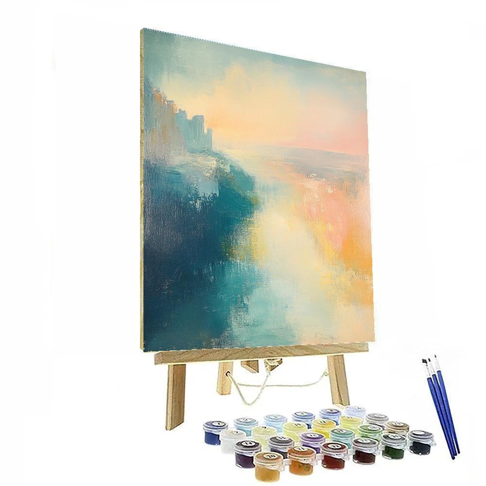 Edgar Degas Inspired Time Dilation Mist Symphony Numbered painting kits