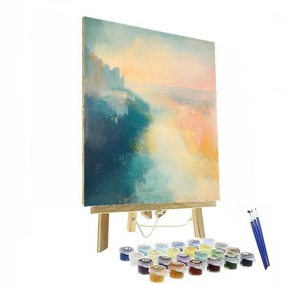 Edgar Degas Inspired Time Dilation Mist Symphony Numbered painting kits