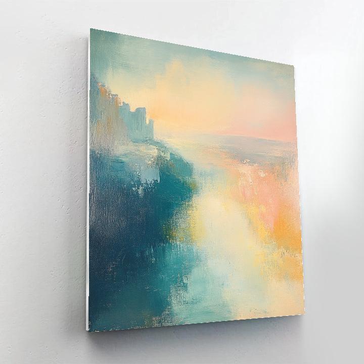 Edgar Degas Inspired Time Dilation Mist Symphony Numbered painting kits