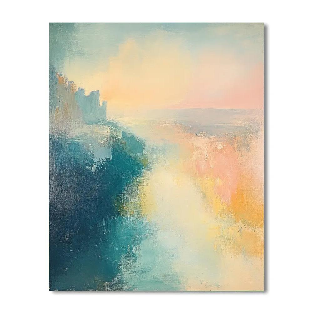 Edgar Degas Inspired Time Dilation Mist Symphony Numbered painting kits