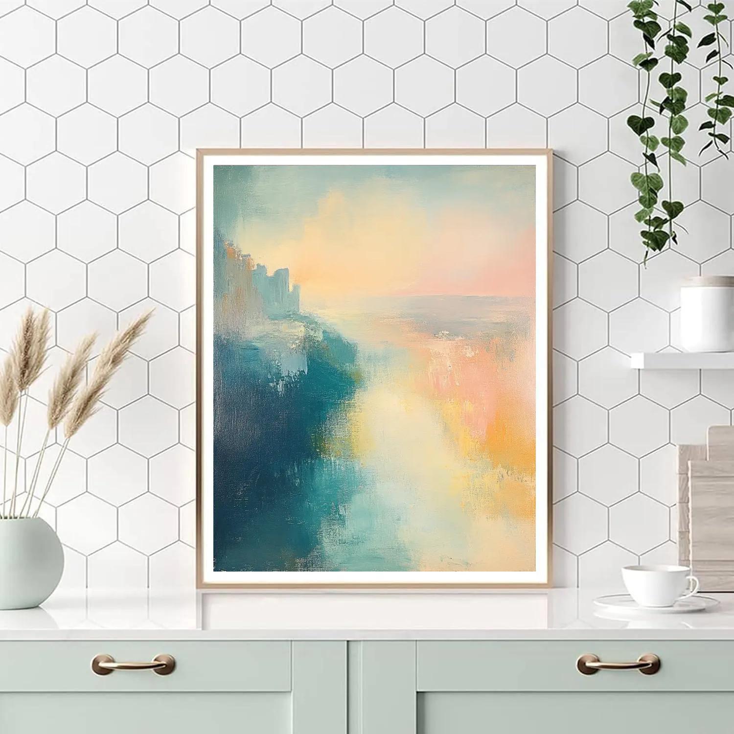 Edgar Degas Inspired Time Dilation Mist Symphony Numbered painting kits