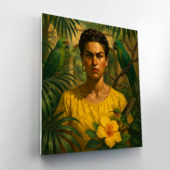 Frida Jungle Spirit Frida Paint by numbers art