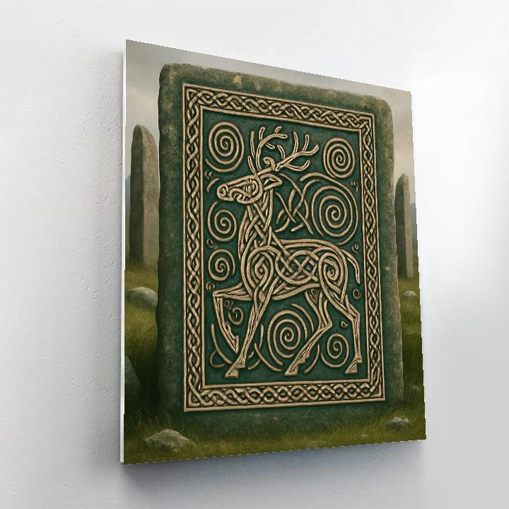 Celtic Knotwork Legend Celtic Numbered painting kits