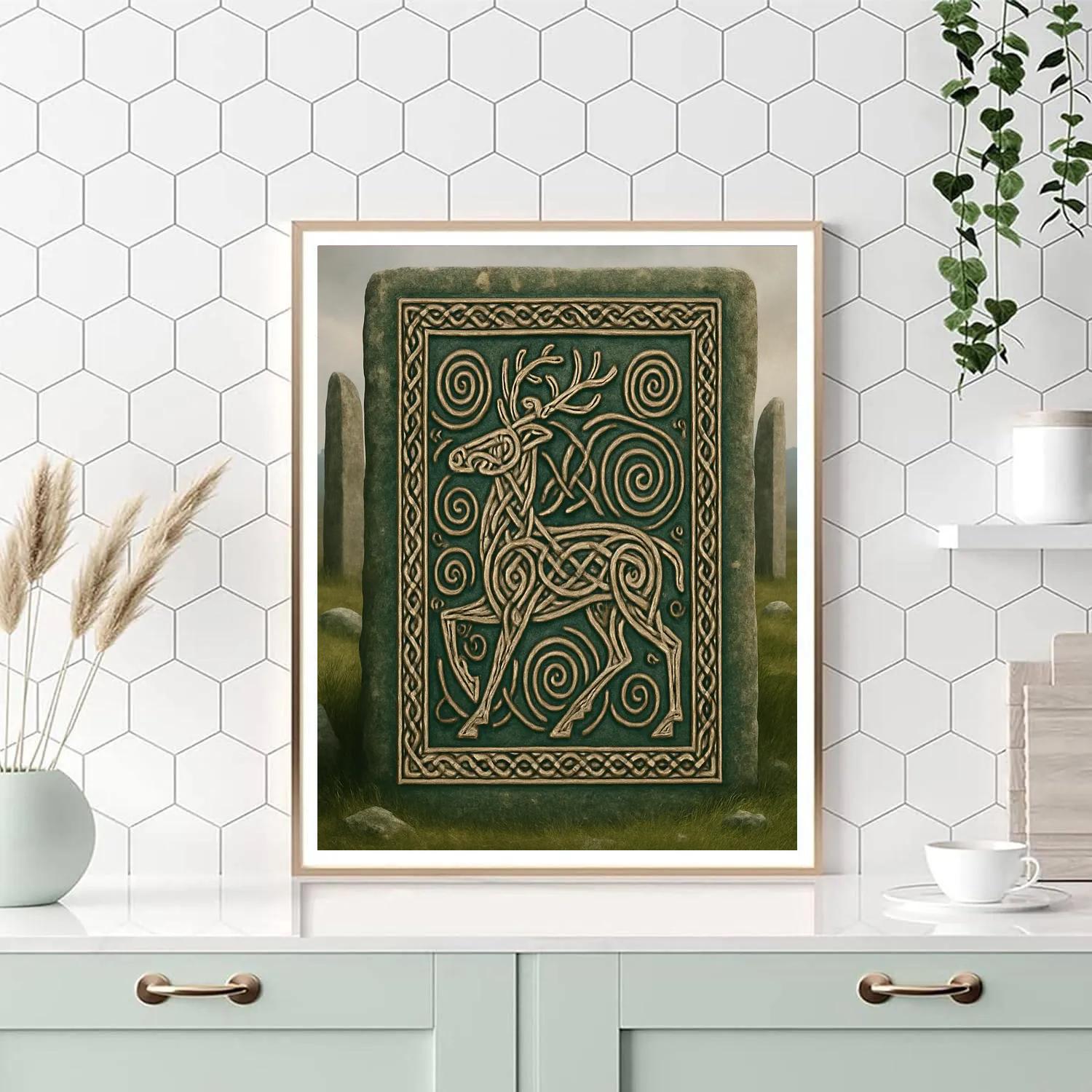 Celtic Knotwork Legend Celtic Numbered painting kits