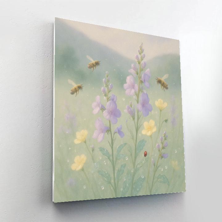 Flower Meadow Whisper Flower Number painting