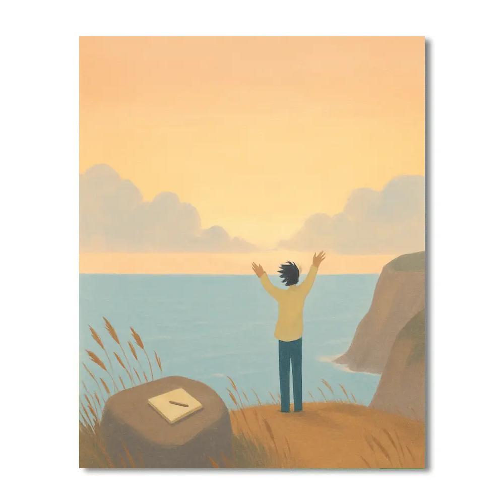 Inspire Rising Dawn Painting by numbers kit