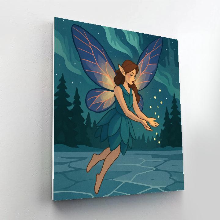 Aurora Ferrying Fairy Lanterns DIY paint by numbers