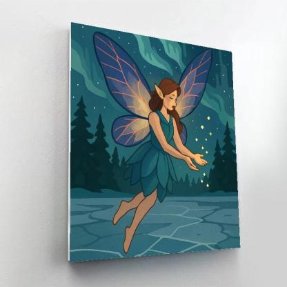 Aurora Ferrying Fairy Lanterns DIY paint by numbers
