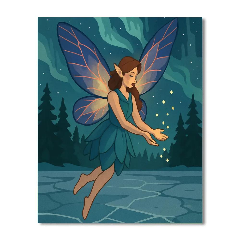 Aurora Ferrying Fairy Lanterns DIY paint by numbers