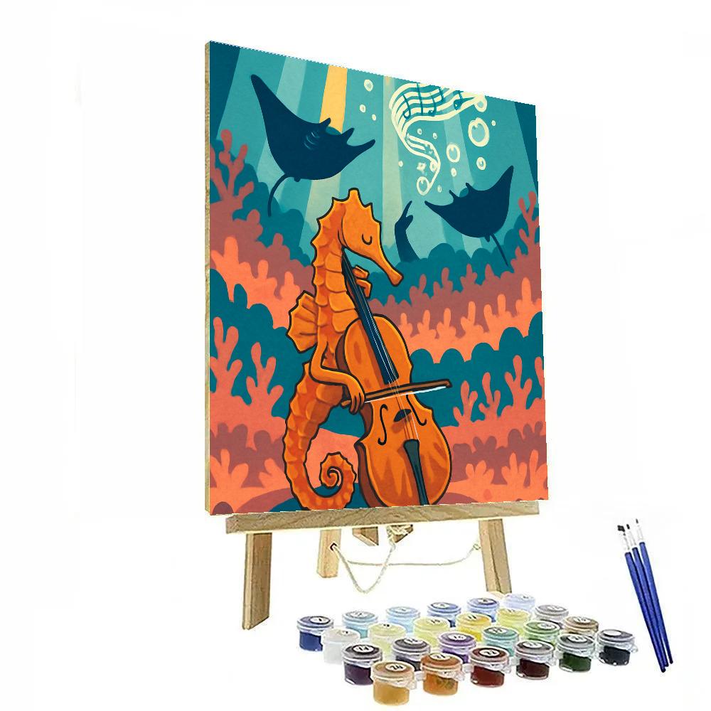 Music-Driven Tide Orchestra paint by number