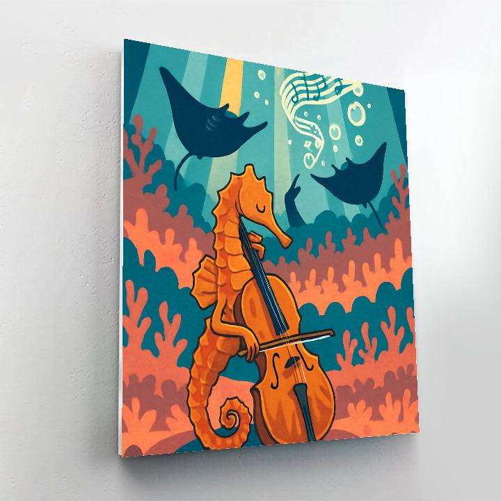 Music-Driven Tide Orchestra paint by number