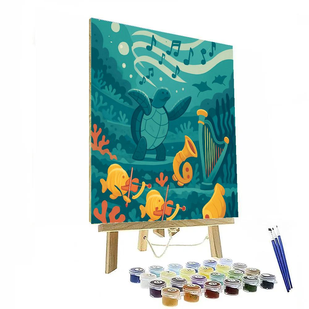 Music Reef Orchestra Number painting