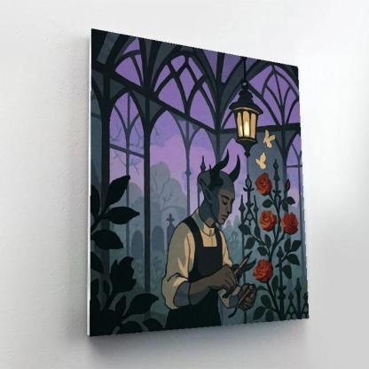 Gothic Thornwork Conservatory Paint by numbers kits