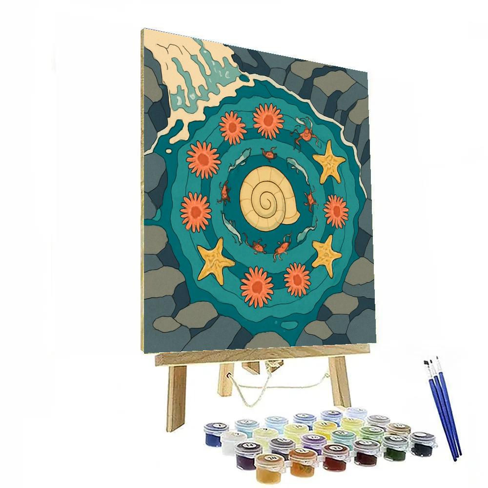 Ocean Crafted Tide Pool Observatory Numbered painting kits