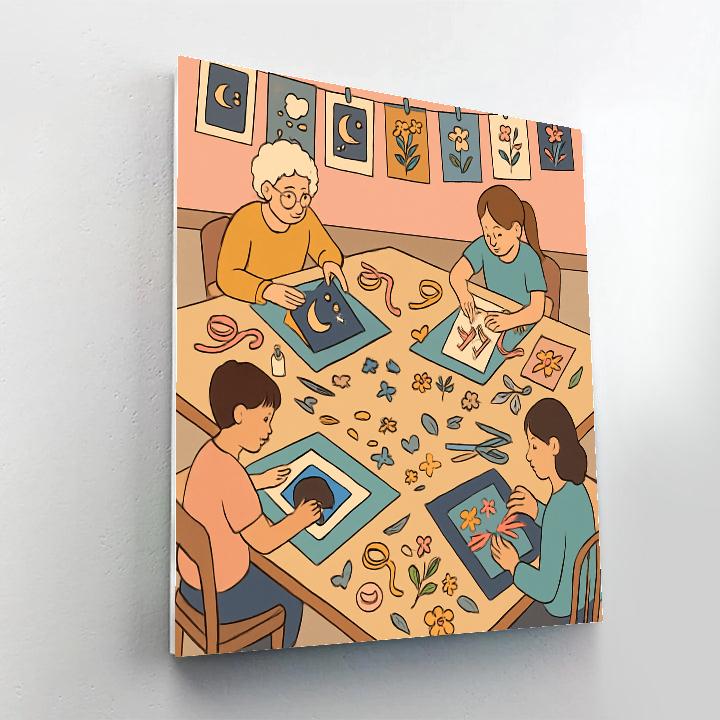 Valentines Day Studio Of Handmade Cards paint by number