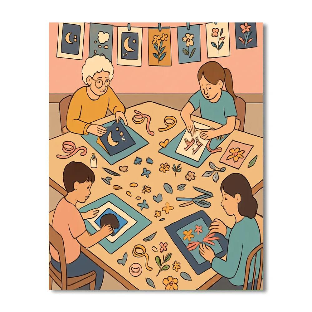 Valentines Day Studio Of Handmade Cards paint by number