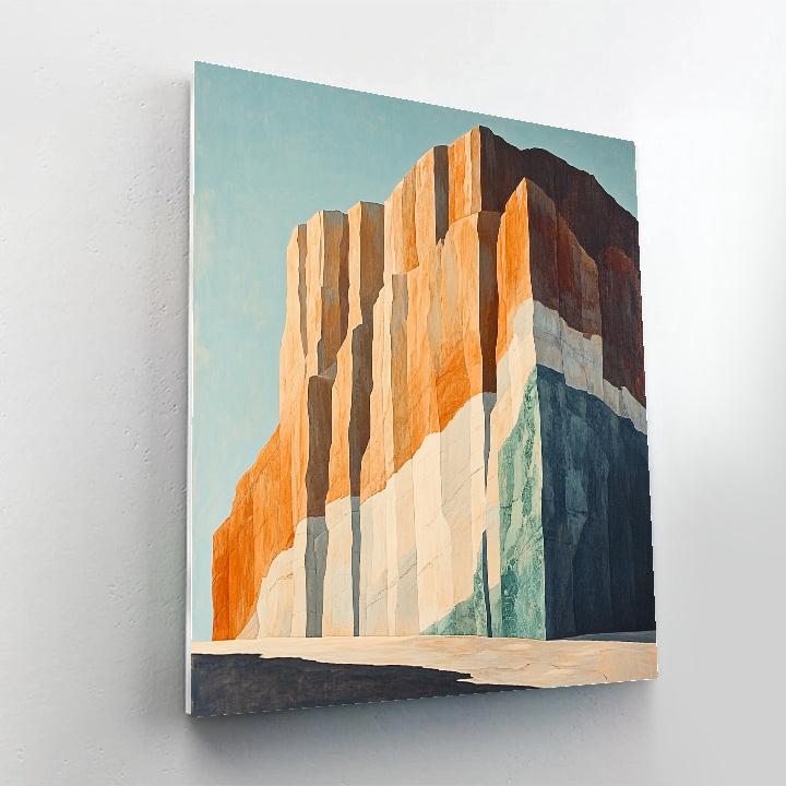 Michelangelo Inspired Strata Library Of Stone Pages paint by number