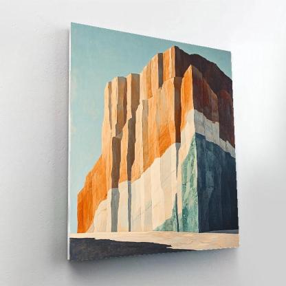 Michelangelo Inspired Strata Library Of Stone Pages paint by number