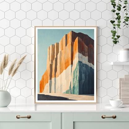 Michelangelo Inspired Strata Library Of Stone Pages paint by number