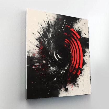 Banksy Inspired Algorithmic Dissent Nebula Painting by numbers kit