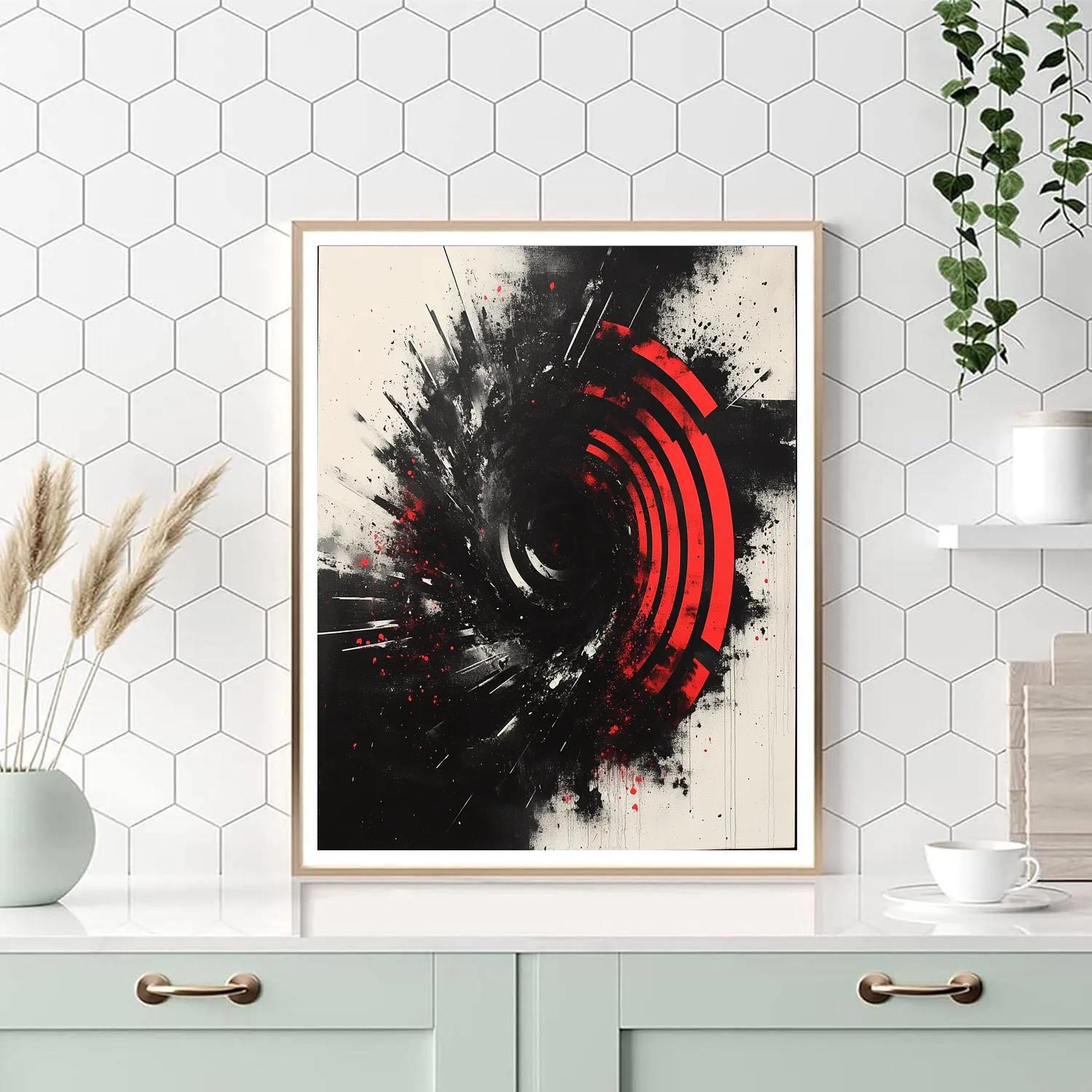 Banksy Inspired Algorithmic Dissent Nebula Painting by numbers kit