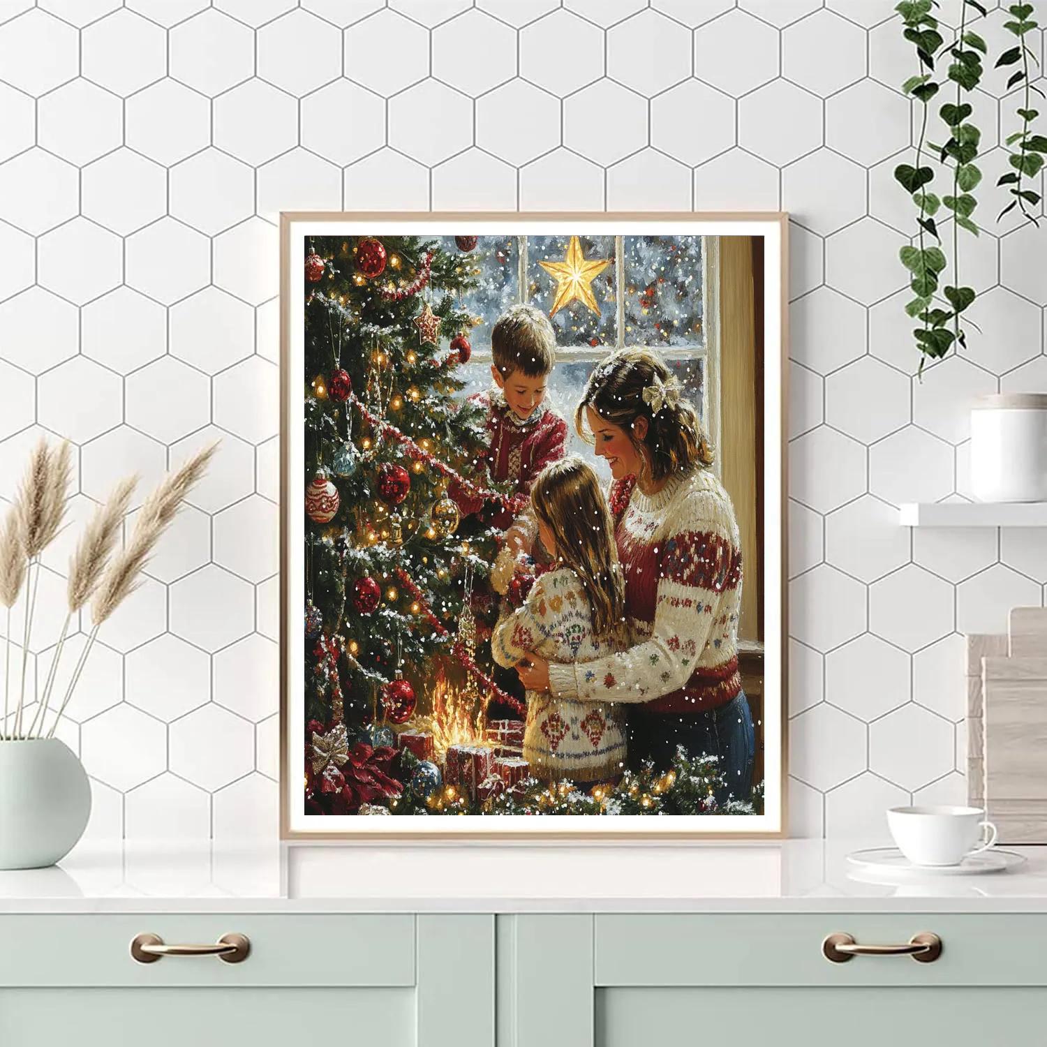 Starlight Ornament Exchange Numbered painting kits