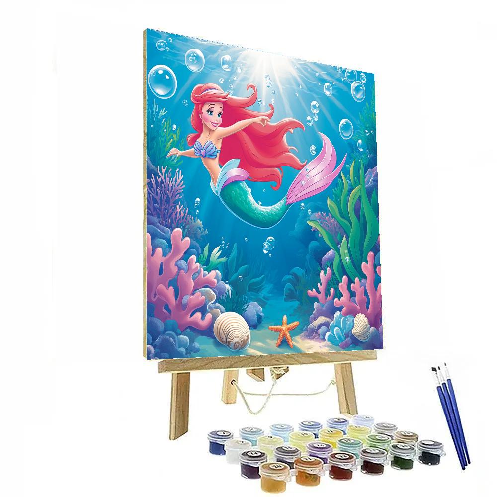 Ariel Coral Reef Bubble Parade paint by color
