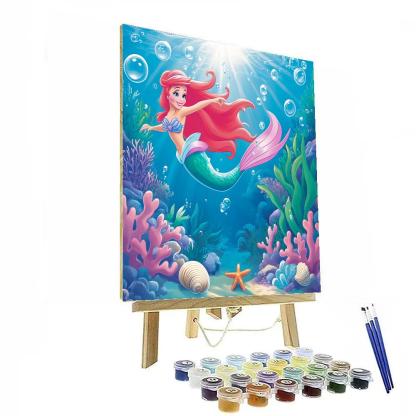 Ariel Coral Reef Bubble Parade paint by color