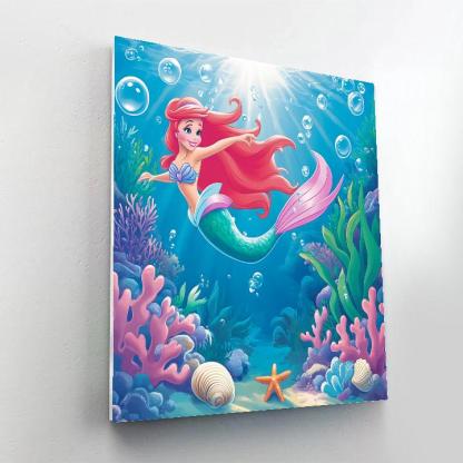 Ariel Coral Reef Bubble Parade paint by color
