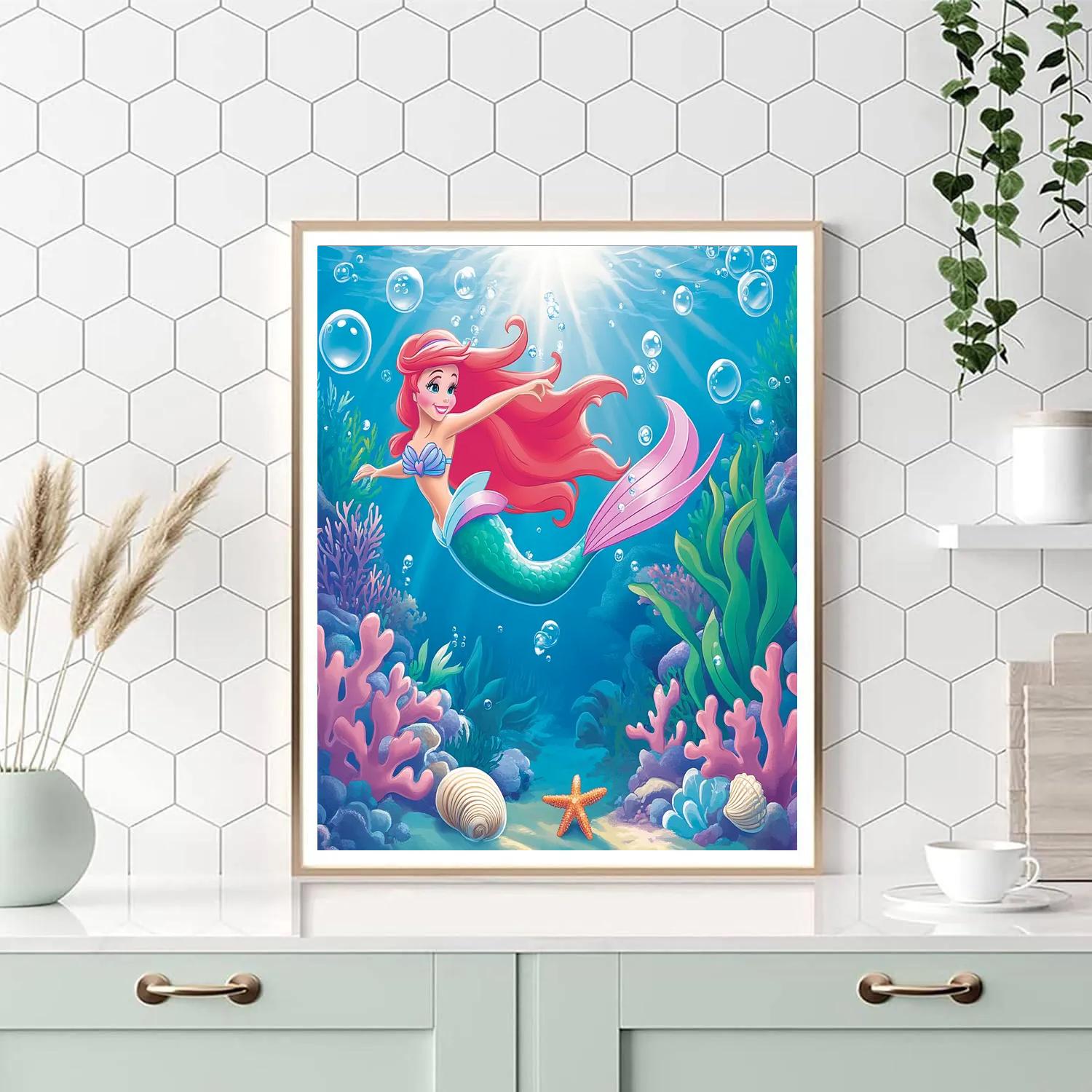 Ariel Coral Reef Bubble Parade paint by color
