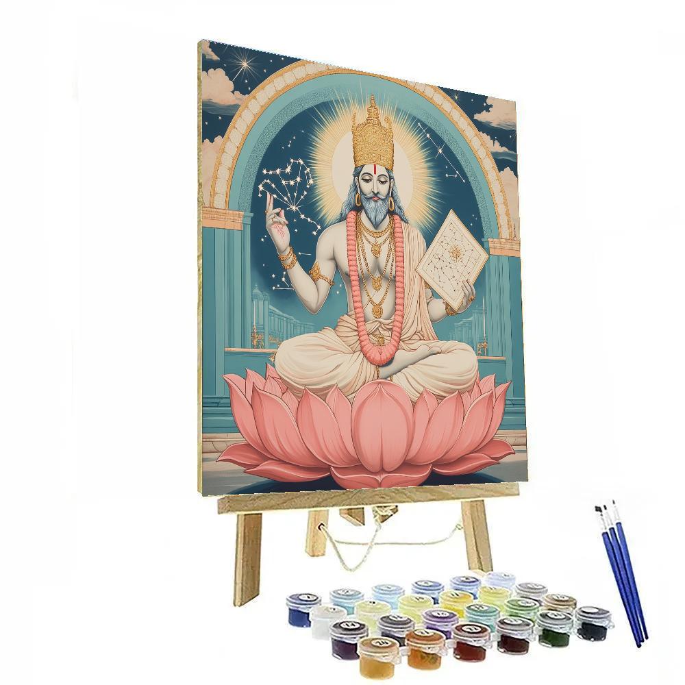 Brahma Lotus Observatory paint by number