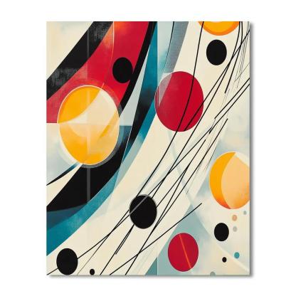 Wassily Kandinsky Inspired Abstract Symphony Of Planets Paint by numbers art