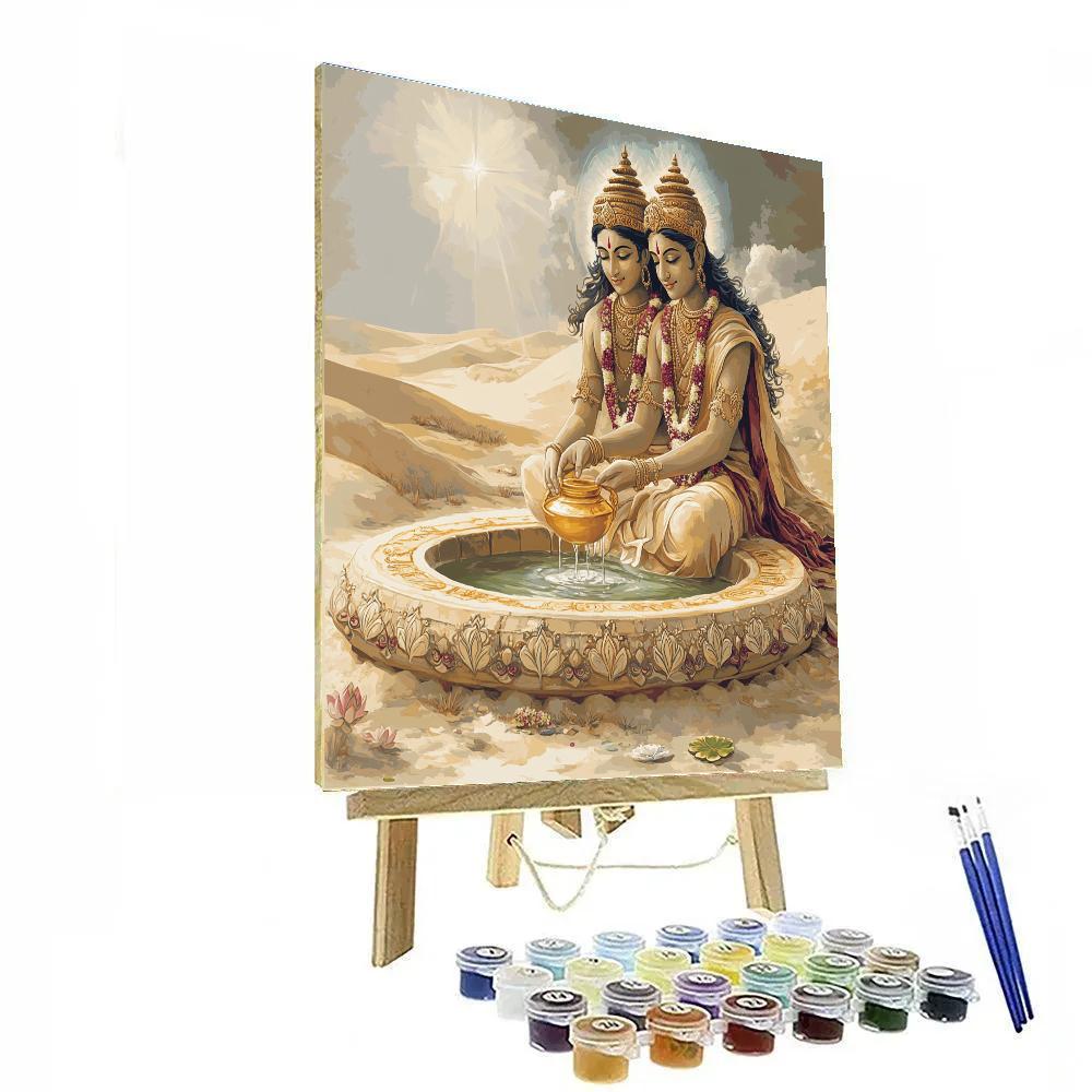 Brahma Desert Well Of Origins paint by number