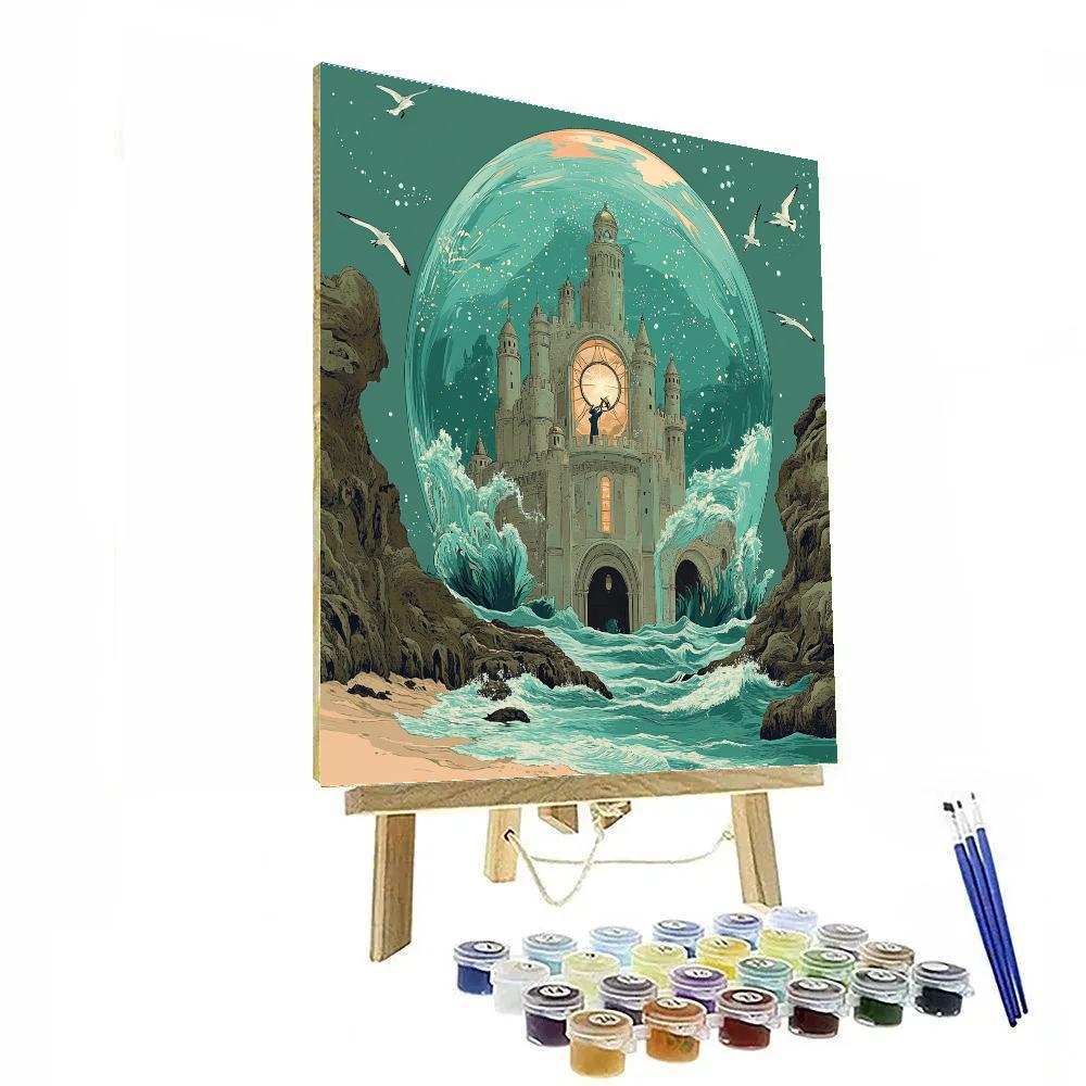 Tideglass Castle Observatory Painting by numbers kit