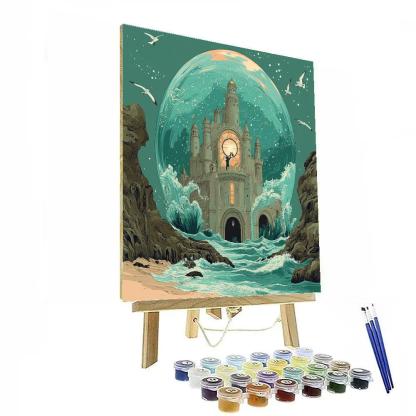 Tideglass Castle Observatory Painting by numbers kit